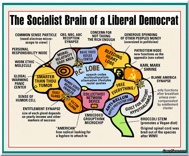 Liberal Satanic Brain