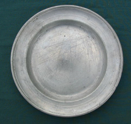 Pewter Plate