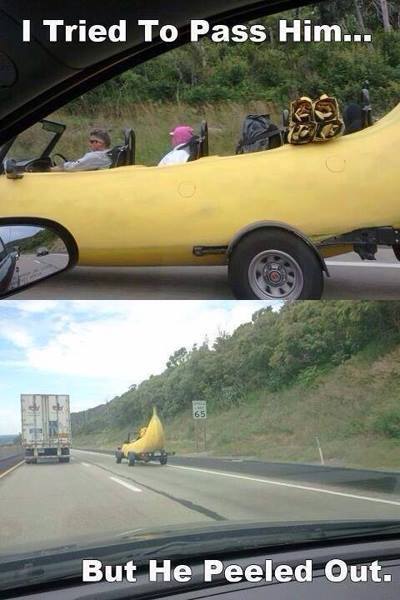 I tried to pass him