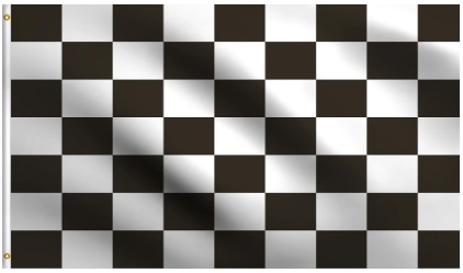 Checkered Flag Nascar Racing Flag 2x3