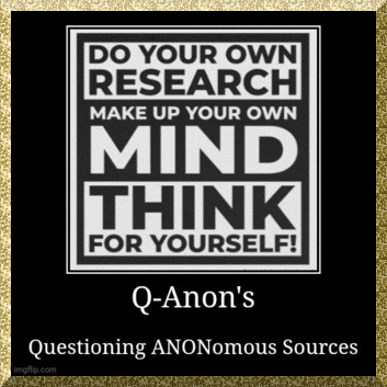 Question Anonymous sources