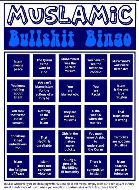 Muslamic Bingo