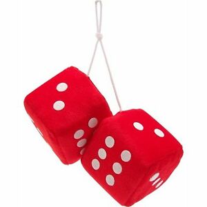 Red Fuzzy Dice